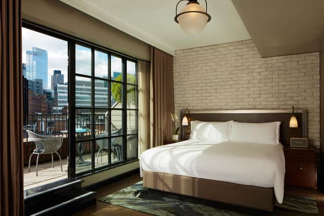 The revamped hotel 'has taken on its own upmarket cool ideally placed to match Shoreditch’s fusion of hipsters, City workers, and deep-pocketed tech gurus of Old Street'. Picture: Niall Clutton.