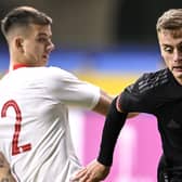 Mateusz Zukowski, left, in action for Poland's under-21 side in a European Championship qualifier against Germany last October. (Photo by Adam Nurkiewicz/Getty Images)