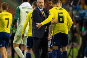Scotland manager Steve Clarke has sympathised with Kenny Mclean afetr news of his injury sustained in Norwich City's title-winning season. (Picture: SNS)