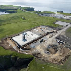 Saxavord spaceport in Unst on the Shetland Islands pic: SaxaVord/PA Wire