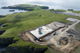 Saxavord spaceport in Unst on the Shetland Islands pic: SaxaVord/PA Wire