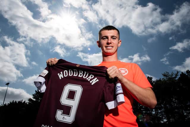New Hearts signing Ben Woodburn will wear the No.9 shirt at Tynecastle after signing on loan from Liverpool.