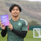 Celtic's Reo Hatate has landed the cinch Premiership Player of the Month award for February.