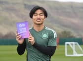 Celtic's Reo Hatate has landed the cinch Premiership Player of the Month award for February.