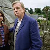Gwyneth Keyworth and Timothy Spall star in BBC1's new crime comedy-drama Death Valley (Picture: BBC/BBC Studios/Simon Ridgway)