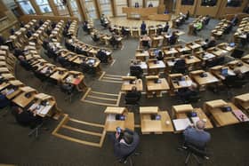 The Scottish Parliament will hold a virtual meeting today.