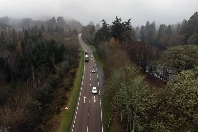 Nine of the 11 sections of new dual carriageway have still to be built, totalling nearly 74 miles. Picture: John Devlin