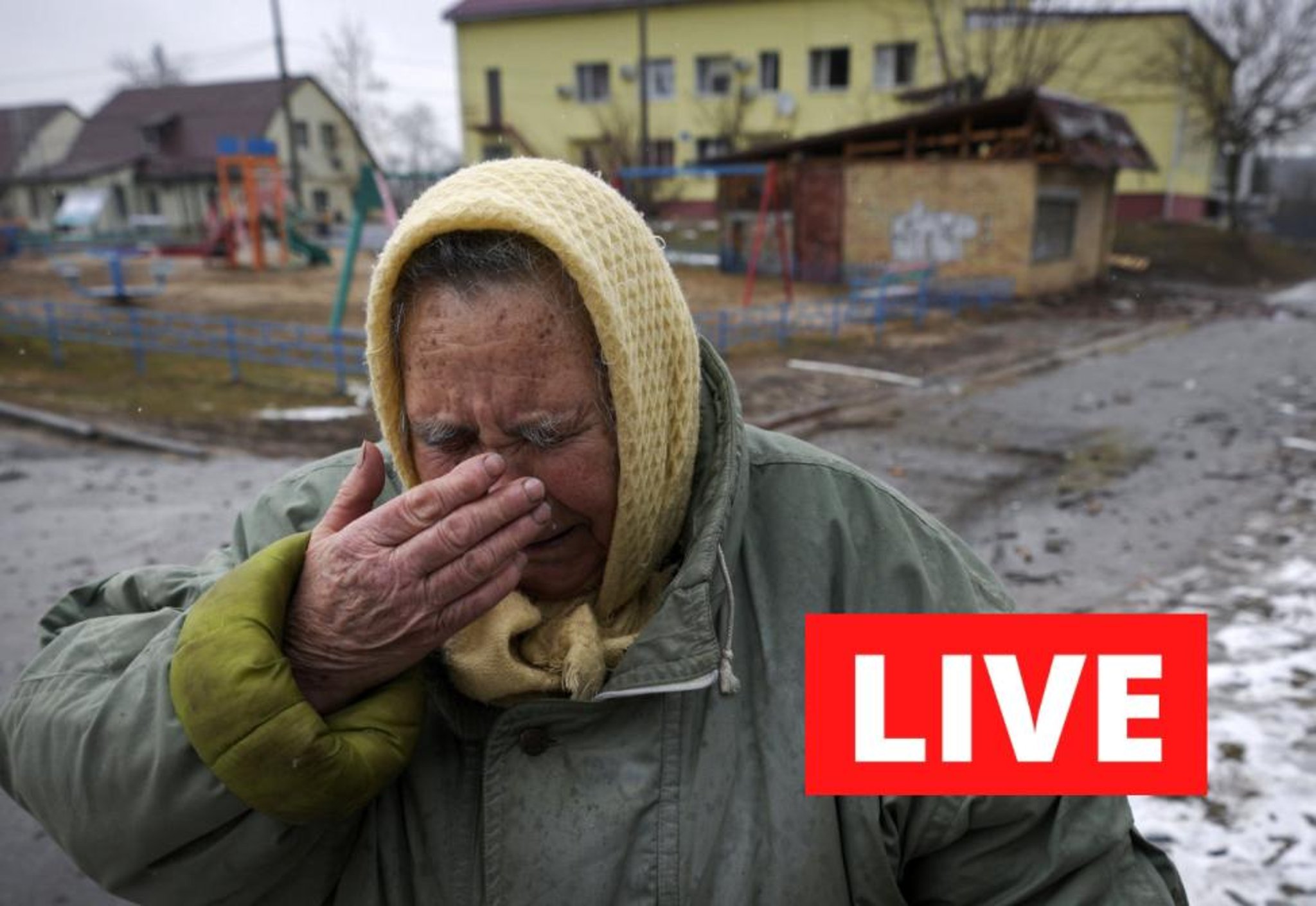Russia-Ukraine conflict LIVE: Explosions heard in Kyiv as Russian assault continues