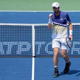 Andy Murray was delighted with his victory over Stan Wawrinka.