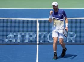 Andy Murray was delighted with his victory over Stan Wawrinka.