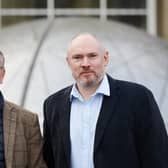 Steve McMahon, who has joined Ingenious Audio, alongside the Edinburgh firm's chief executive John Crawford.