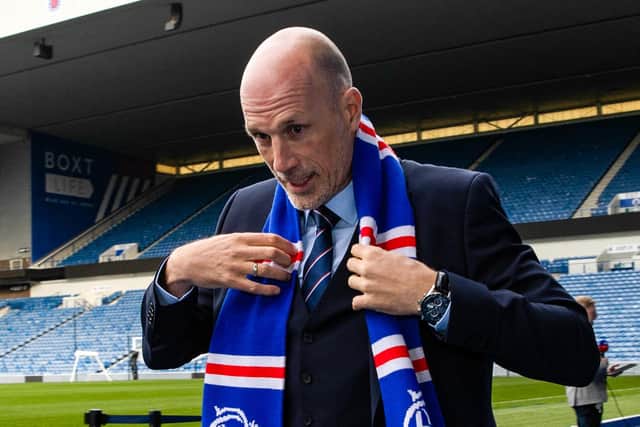 Philippe Clement is unveiled as the new manager of Rangers at Ibrox.