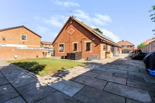This stunning house would make an ideal purchase for large families, residents with disabilities and upsizers, says the Purplebricks brochure.