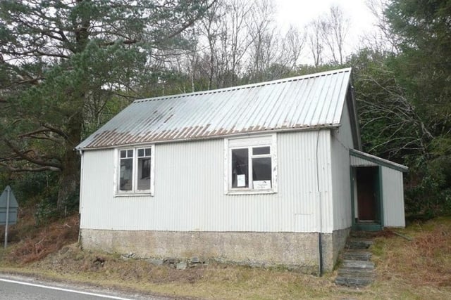 Detached former church hall within the village of Lochailort, around 26 miles from Fort William and set within sweeping hills and greenery at the head of Loch Ailort. Offers Over £14,995.