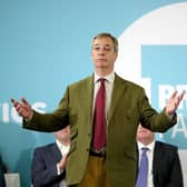 The then-Brexit Party leader Nigel Farage during the 2019 General Election.