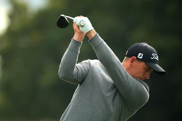 Grant Forrest a shot on his way to a three-under-par 69 in the first round of the BMW PGA Championship at Wentworth. Picture: Andrew Redington/Getty Images