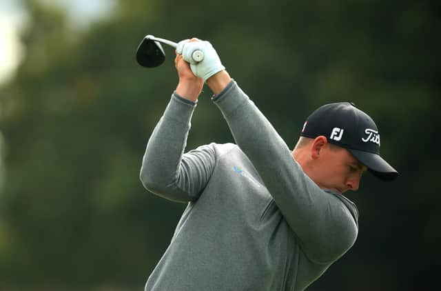Grant Forrest a shot on his way to a three-under-par 69 in the first round of the BMW PGA Championship at Wentworth. Picture: Andrew Redington/Getty Images