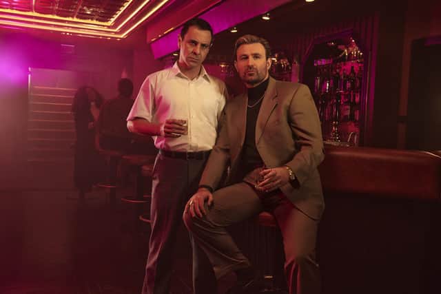 James McArdle and Emun Elliott star in the TV series prequel to the iconic film, Sexy Beast, available on Paramount+ now. Pic: Paramount+