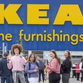 IKEA at Straiton, Edinburgh opens tot he public for the first time since lockdown.