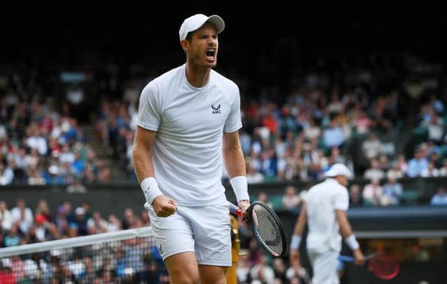 Andy Murray is back in action this week in Newport.