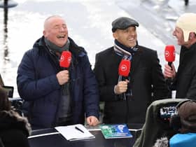 Chris Sutton and Alex Rae have had their say on the possibility of the league season ending. Picture: SNS