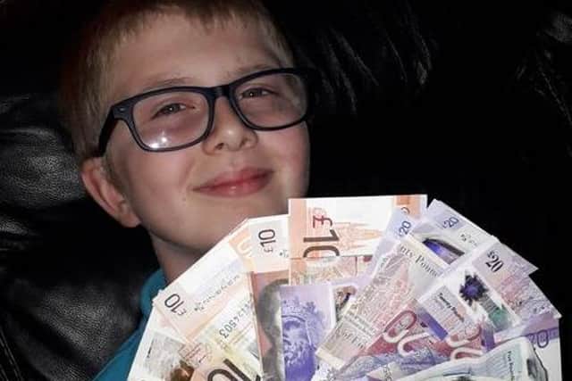 Max Mcdougall hits target and raises over £2000 for Poppy Scotland.