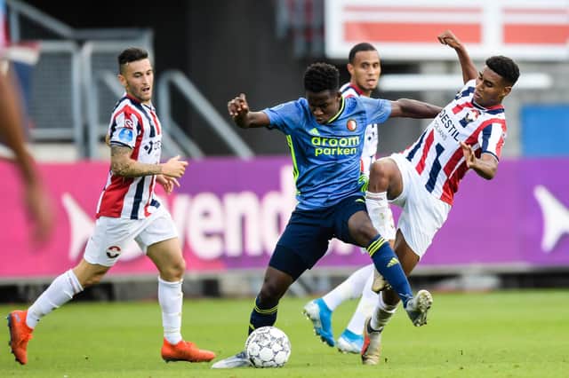 Willem II in action against Feyenoord last season.