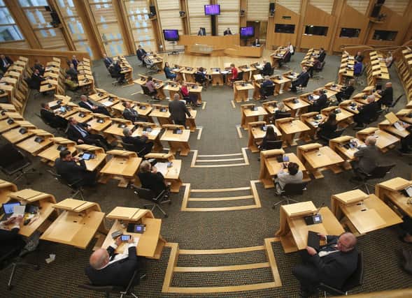 A Bill which aims to provide financial compensation for survivors of historic childhood abuse has been backed by a committee of MSPs in Holyrood (photo: Fraser Bremner).