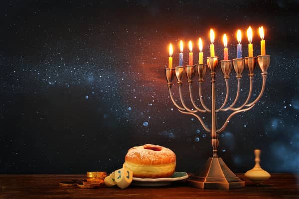Hanukkah is celebrated over eight days
