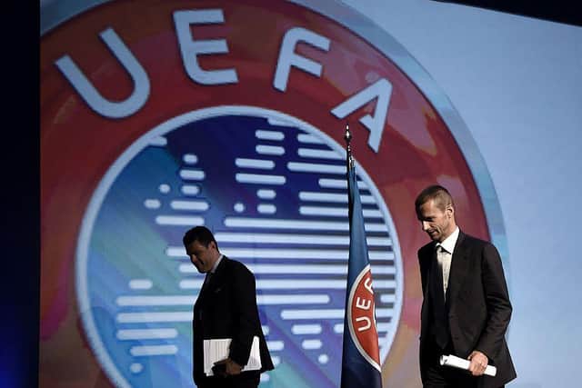 Uefa have set a deadline for the SPFL and other European leagues for their season-ending plans. Picture: Getty
