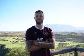 Jorge grant has joined Hearts on a three-year deal. Picture: Heart of Midlothian