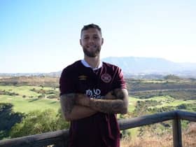 Jorge grant has joined Hearts on a three-year deal. Picture: Heart of Midlothian