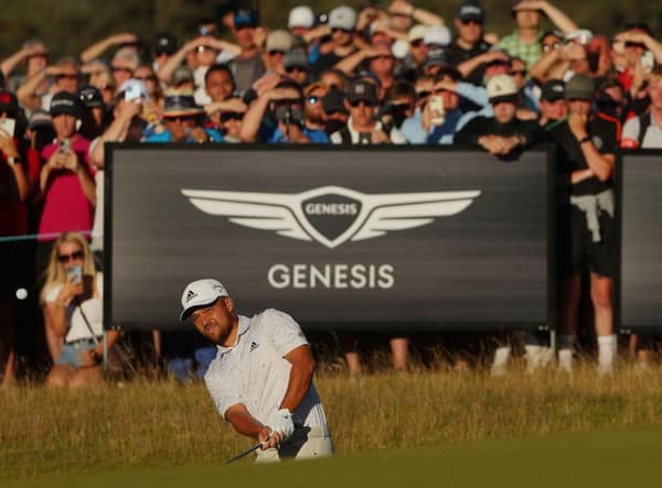Big crowds turned out at The Renaissance Club to watch American Xander Schauffele win the Genesis Scottish Open in July. Picture: Kevin C. Cox/Getty Images.