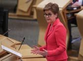 There is a growing clamour for Nicola Sturgeon to act to bring her foot-soldiers into line (Picture: Fraser Bremner/pool/Getty Images)
