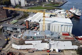 Ferguson Marine shipyard in Port Glasgow