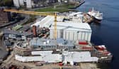 Ferguson Marine shipyard in Port Glasgow
