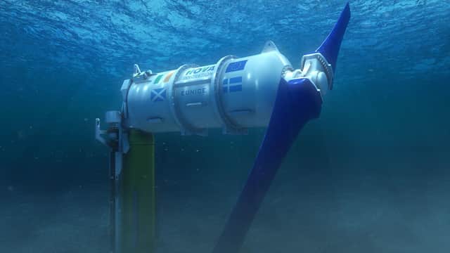 Turbines built by Scottish firm Nova Innovation could be installed in Indonesia (Picture: Nova Innovation/PA Wire)