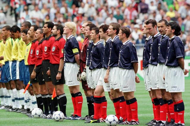 Steve Clarke was left out of Scotland's World Cup 98 squad and so missed the chance to face Brazil in the opening game.