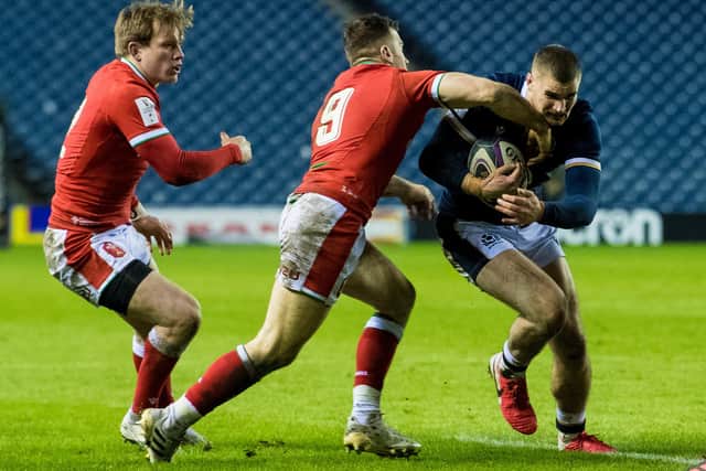 James Lang's last outing for Scotland was against Wales in the Guinness Six Nations in February. Picture: Ross Parker/SNS