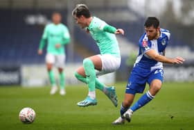 Jack Baldwin, right, has joined Ross County from Bristol Rovers.