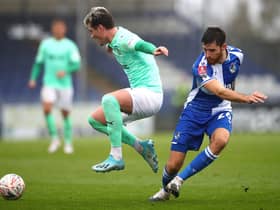Jack Baldwin, right, has joined Ross County from Bristol Rovers.