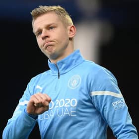 Oleksandr Zinchenko of Manchester City. (Photo by Michael Regan/Getty Images)