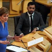 Nicola Sturgeon was answering questions from MSPs in Holyrood