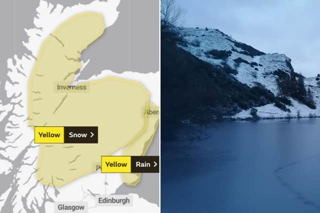 Scotland's weather: Another yellow warning issued as more snow and rain hits the country