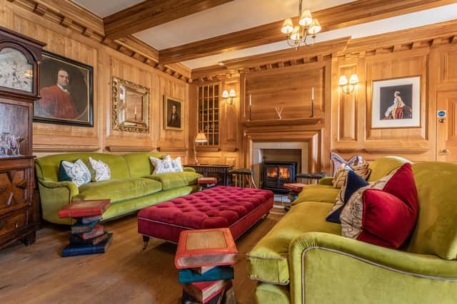 The drawing room at Mingary Castle, Pic: Contributed