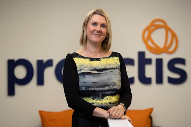 Debbie Mackenzie, managing director at Proactis: 'These last few months have been very exciting for Proactis in Aberdeen.' Picture: Richard Frew Photography