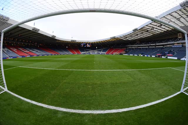 A general view of Hampden