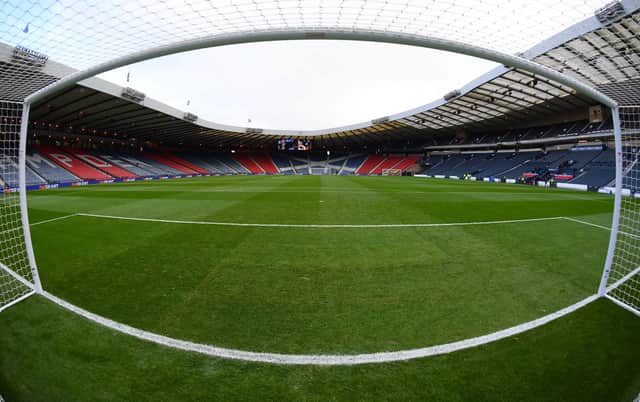 A general view of Hampden