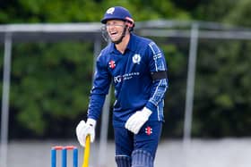 George Munsey racked up 50 runs for Scotland in the win over PNG