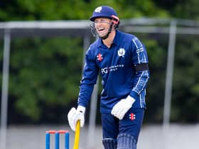 George Munsey racked up 50 runs for Scotland in the win over PNG